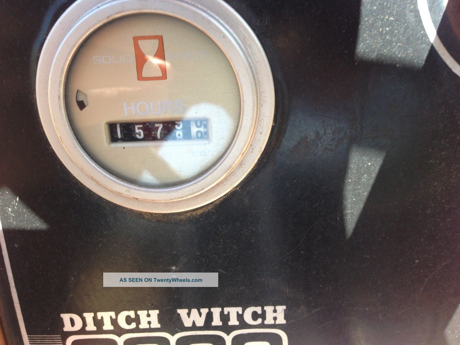 Ditch Witch 2300 Riding Trencher With Angling Blade