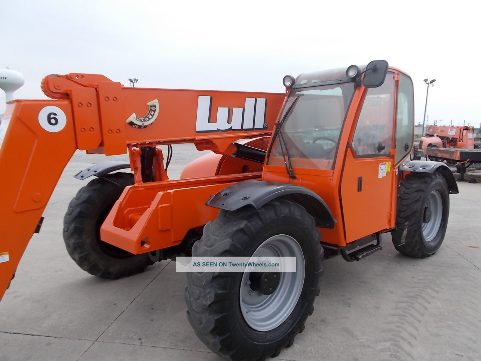 Lull 644e 42 Telescopic Telehandler Forklift Lift Enclosed Cab