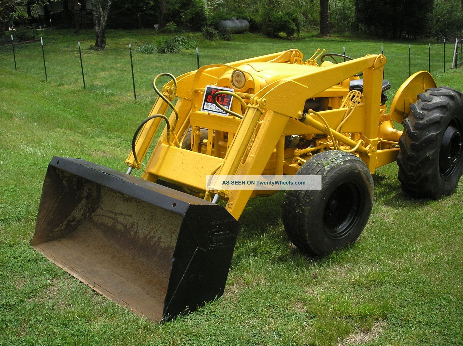 Ford 4000 industrial loader tractor #10