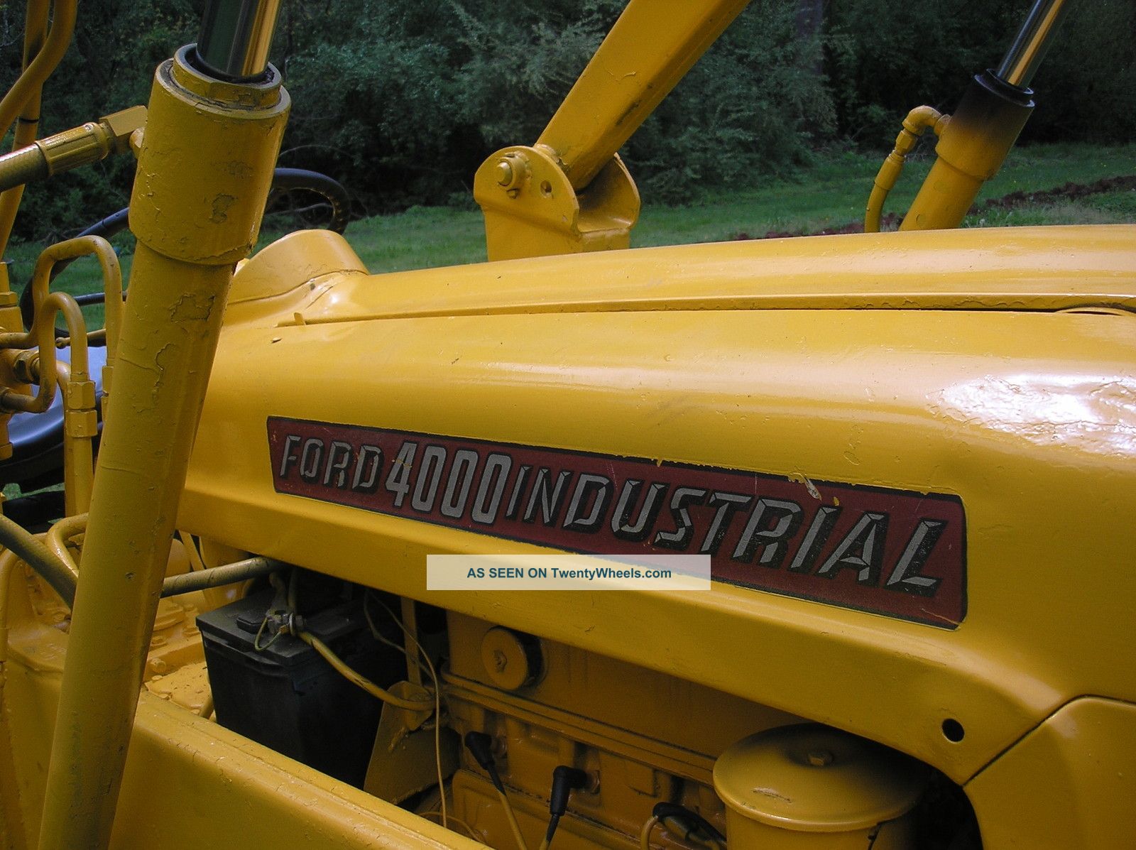 Ford 4000 industrial loader tractor #4
