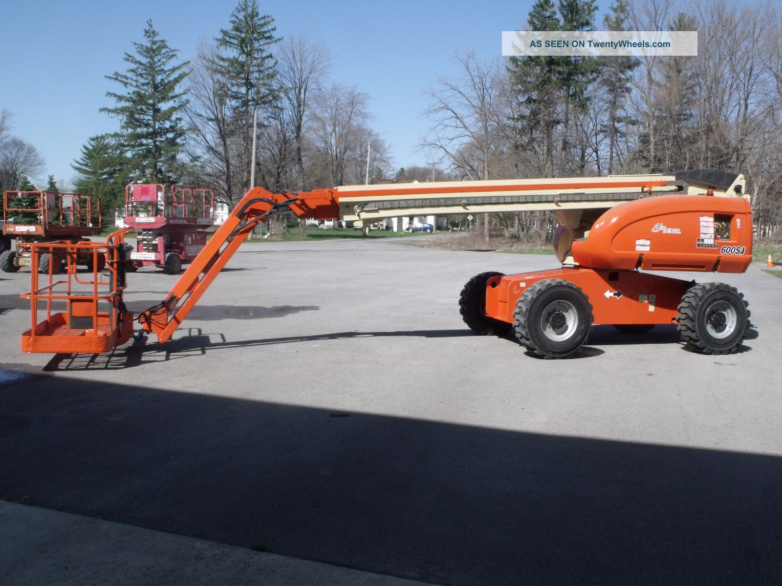 2005 Jlg 600sj Aerial Manlift Boom Lift Man Boomlift With Skypower