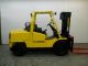 Hyster 12000 Lb Capacity Forklift Lift Truck Pneumatic Tire Triple Stage Lp Gas Forklifts photo 5
