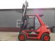 Linde H70d Deutz Diesel Fork Lift 15000 Material Handler Solid Pneumatic Tires Forklifts photo 1