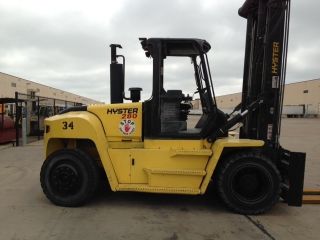 2009 Hyster Forklift Model H280hd 28000lb Capacity photo