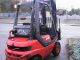 Linde H25d 2 - Stage Straight Mast Forklift Forklifts photo 2