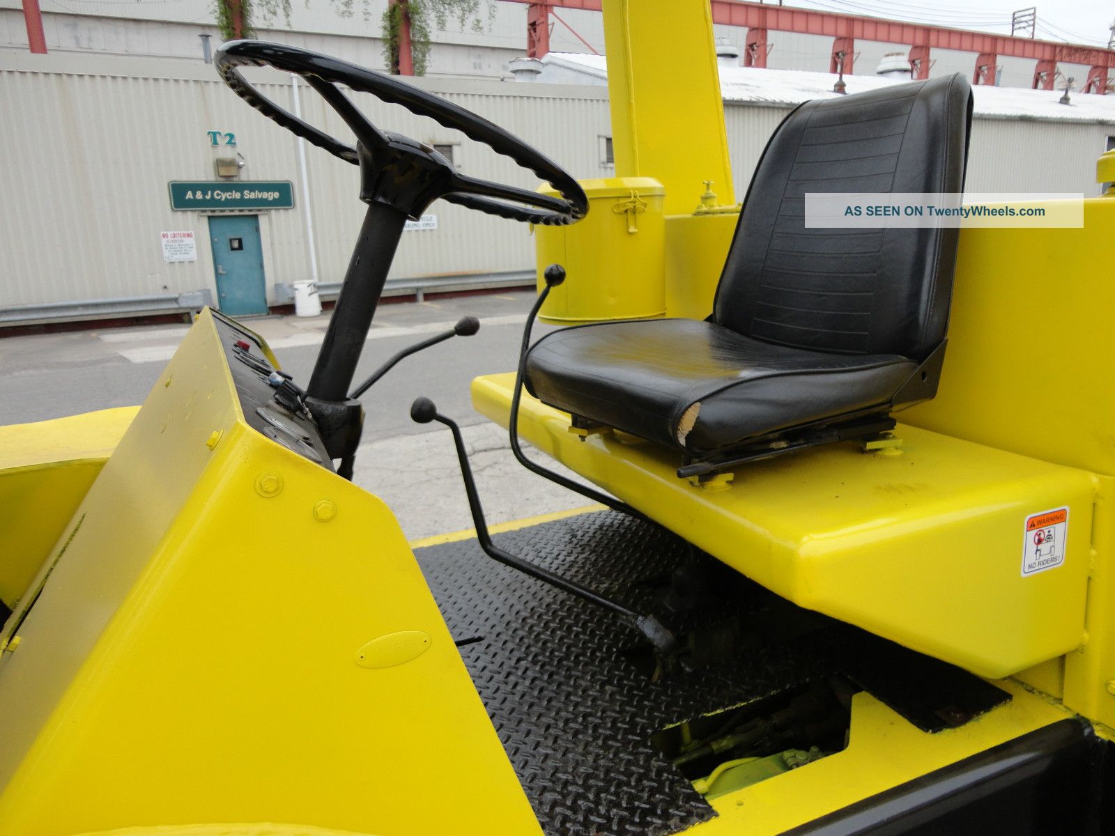 Hyster 20, 000 Lbs Pneumatic Forklift Lift Truck Propane