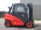 Linde H40d 8000 Lb Capacity Forklift Lift Truck Pneumatic Tire Cab W/heat Forklifts photo 2