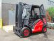 Linde H40d 8000 Lb Capacity Forklift Lift Truck Pneumatic Tire Cab W/heat Forklifts photo 4