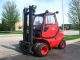 Linde H45d 10000 Lb Capacity Forklift Lift Truck Pneumatic Tire Cab W/heat Forklifts photo 1