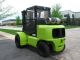 Clark Cmp50 11000 Lb Capacity Forklift Lift Truck Enclosed Heated Cab Lp Gas Forklifts photo 5