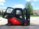 2005 Linde H30t 6000 Lb Capacity Forklift Lift Truck Closed Heated Cab Pneumatic Forklifts photo 2