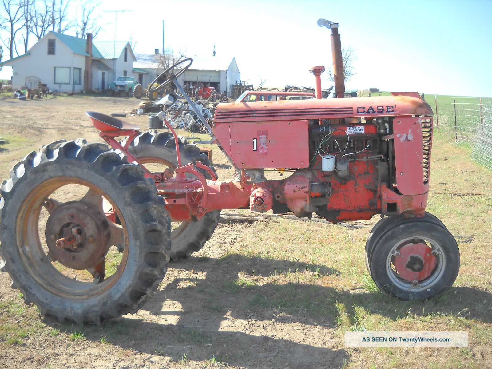 Case Vac Tractor