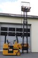 Drexel Swing Mast Electric Forklift,  2200 Lbs Cap,  36 Volt Charger Side Loader Forklifts photo 1