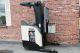 Crown Electric Stand Up Forklift 5200 Rr Series Reach Truck Fork Lift Forklifts photo 5