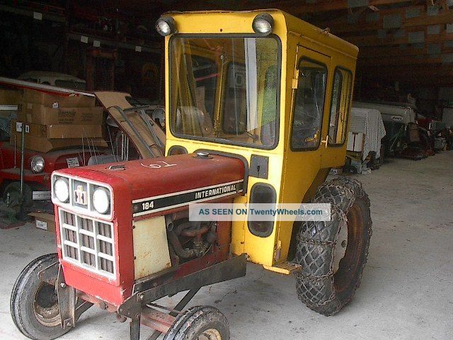 Ih International 184 With 3pt - Creeper Drive - Cab Antique & Vintage Farm Equip photo