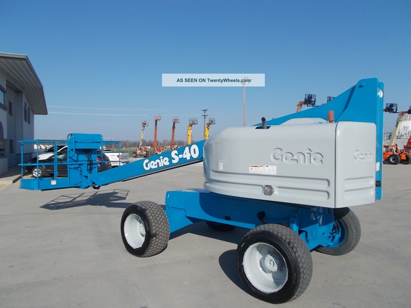 thumbnail image 2 of Aftermarket Decal Kit For Genie S40 Vertical Boom Lift - 7-Year Outdoor Vinyl 2 of 5