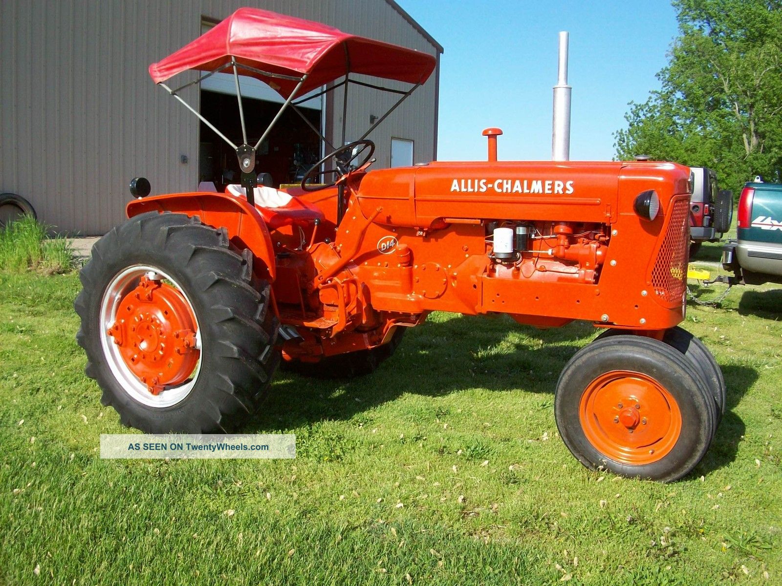 Allis Chalmers D 14 Tractor Restored Antique & Vintage Farm Equip photo