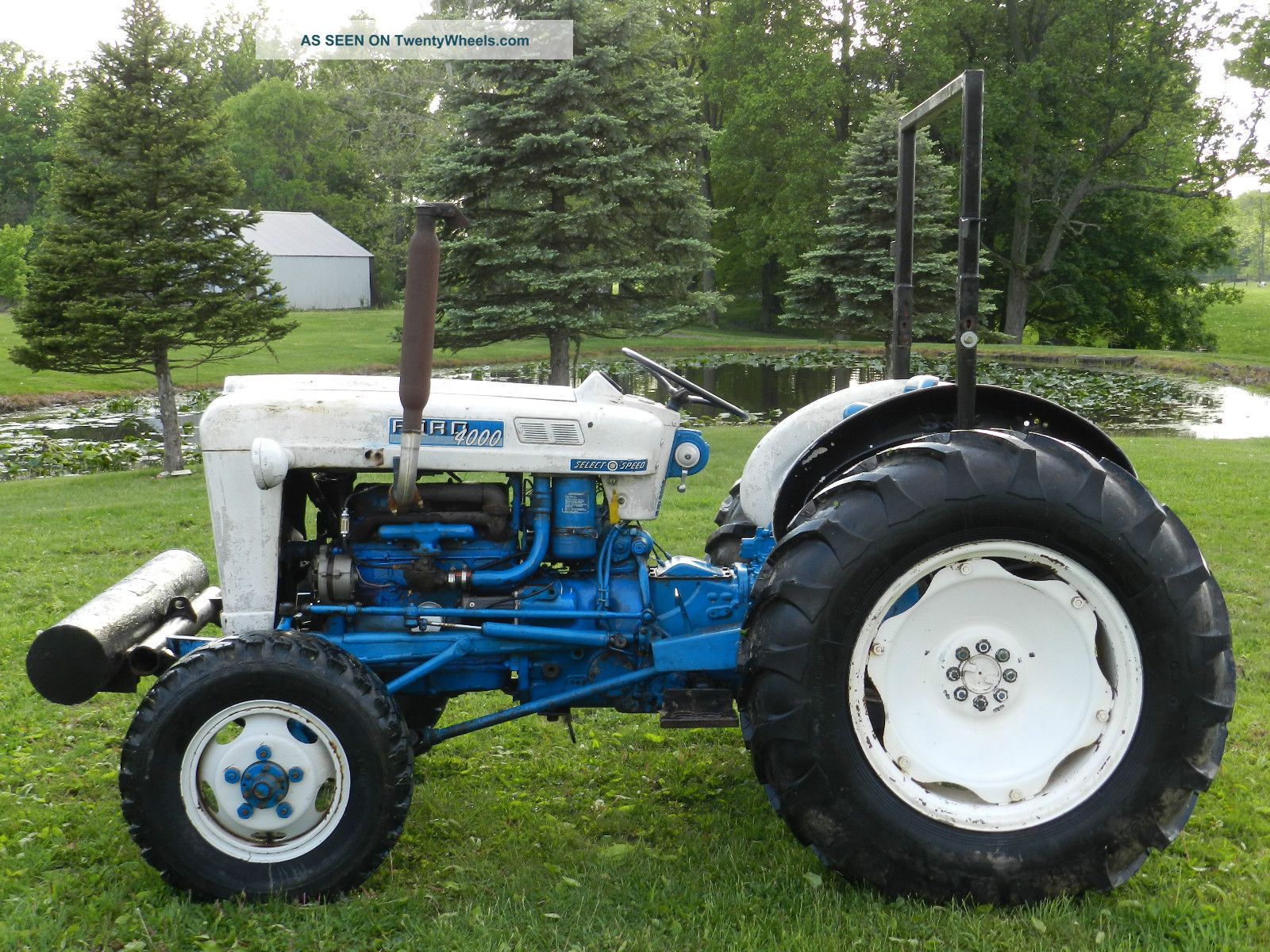 Ford 4000 4x4 tractor #4