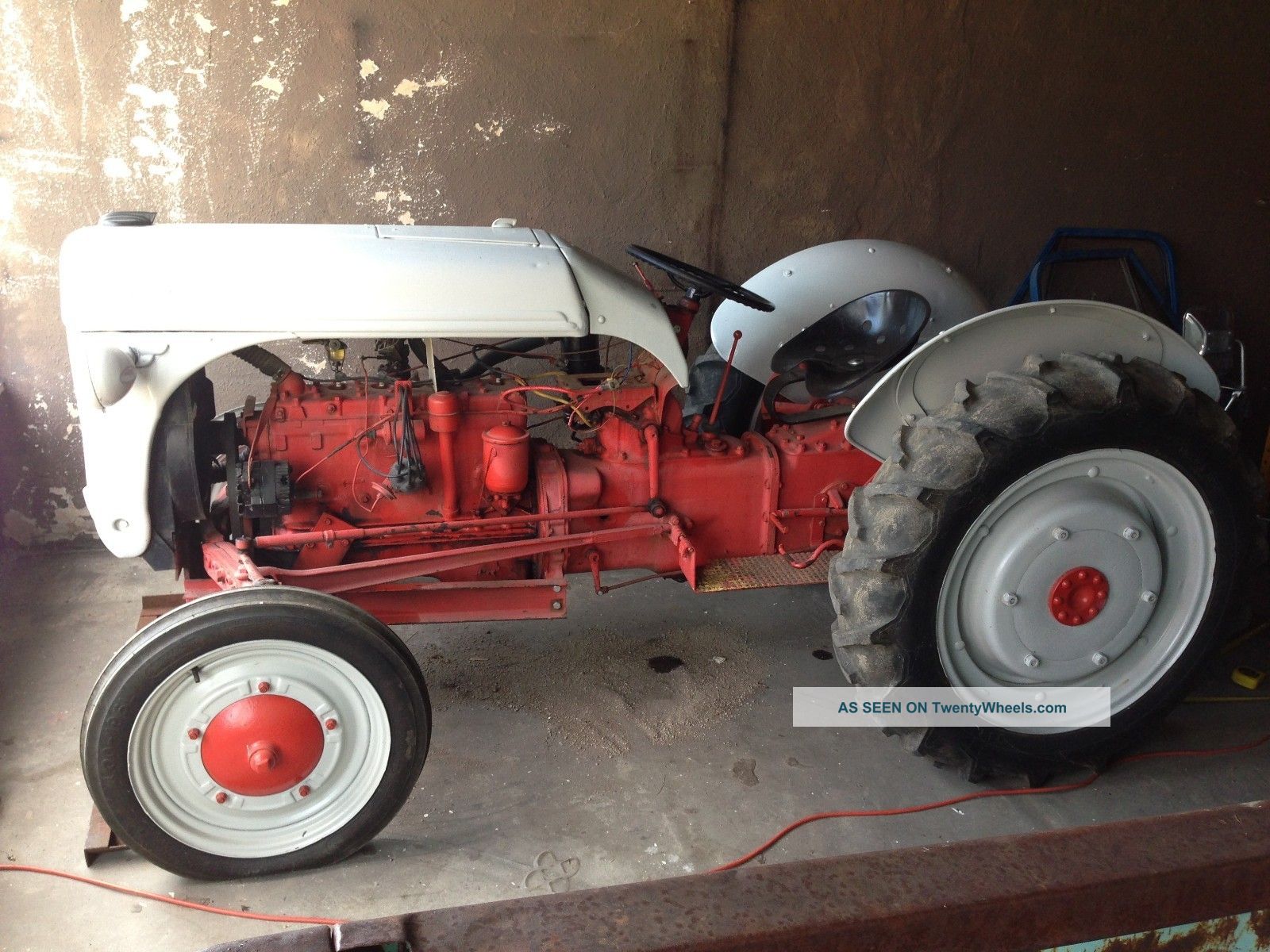 Ford 9n 6 Cyl Funk Conversion Antique & Vintage Farm Equip photo