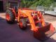 Garage Kept 2001 Hst 4310 Kubota Tractor 4x4 With 376 Hrs,  43 Hp With Loader Tractors photo 4
