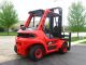 2005 Linde 15000 Lb Capacity Forklift Lift Truck Solid Rough Terrain Tires Forklifts photo 5