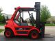 2005 Linde 15000 Lb Capacity Forklift Lift Truck Solid Rough Terrain Tires Forklifts photo 7