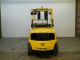 Hyster 11000 Lb Capacity Forklift Lift Truck Dual Pneumatic Tire 48 