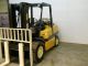 Yale Glp110mg 11000 Lb Capacity Forklift Lift Truck Pneumatic Tire Triple Stage Forklifts photo 4