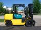 Komatsu 10000 Lb Capacity Forklift Lift Truck Pneumatic Tire Triple Stage Diesel Forklifts photo 5