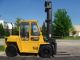 Caterpillar 15000 Lb Capacity Forklift Lift Truck Rough Terrain Tires With Cab Forklifts photo 1