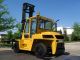 Caterpillar 15000 Lb Capacity Forklift Lift Truck Rough Terrain Tires With Cab Forklifts photo 5