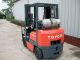 Toyota Model 5fgc25 (1994) 5000lbs Capacity Lpg Cushion Tire Forklift Forklifts photo 1