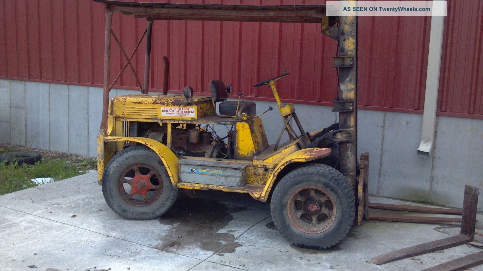 1948 Clark Planeloader Forklift Forklifts photo