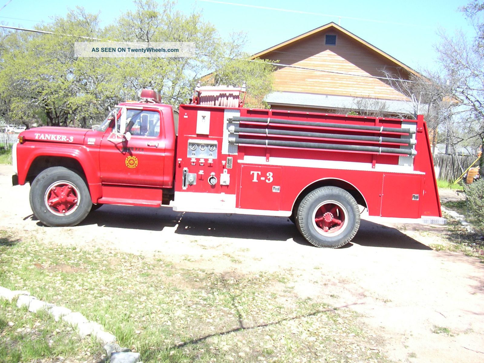 Fire trucks ford f-600 #3