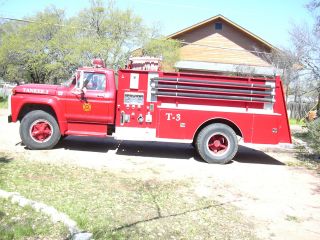 1979 Ford F 600 Ford Fire Truck photo