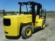 Hyster 15500 Lb Capacity Diesel Forklift Lift Truck Dual Drive Pneumatic Tires Forklifts photo 2
