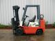 Nissan Model Cpj02a20pv (2004) 4000lbs Capacity Lpg Cushion Forklift Forklifts photo 3