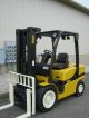 2006 Yale 6000 Lb Capacity Forklift Lift Truck Pneumatic Tire Diesel Engine Forklifts photo 2