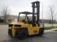 Caterpillar 15000 Lb Capacity Forklift Lift Truck Solid Rough Terrain Tires Forklifts photo 2