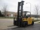Caterpillar 15000 Lb Capacity Forklift Lift Truck Solid Rough Terrain Tires Forklifts photo 5