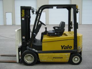 2006 Yale Erp060 Electric Pneumatic Forklift Hyster Hilo Fork Truck 6000 photo