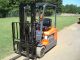 2006 Toyota 7fbeu15 3 - Wheel Electric Forklift Truck,  Battery&charger - 45 Hours Forklifts photo 3