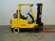 2003 Hyster S60xm 6000 Lb Capacity Lift Truck Forklift Triple Stage Mast Forklifts photo 5
