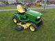 John Deere X585 Lawn And Garden Tractor Lawn Mower 4x4 Compact Tractor Kawasaki Tractors photo 1