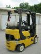 2006 Yale Glc050vx Truck Fork Forklift Hyster 5000lb Warehouse Lift Hyster Forklifts photo 3
