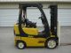 2006 Yale Glc050vx Truck Fork Forklift Hyster 5000lb Warehouse Lift Hyster Forklifts photo 4