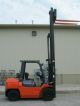 2005 Toyota 8000 Lb Capacity Forklift Lift Truck Pneumatic Tire Clear View Mast Forklifts photo 6