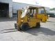 Cat 5500lb Capacity Pneumatic Tire Forklift W/cab Lp Powered 48 