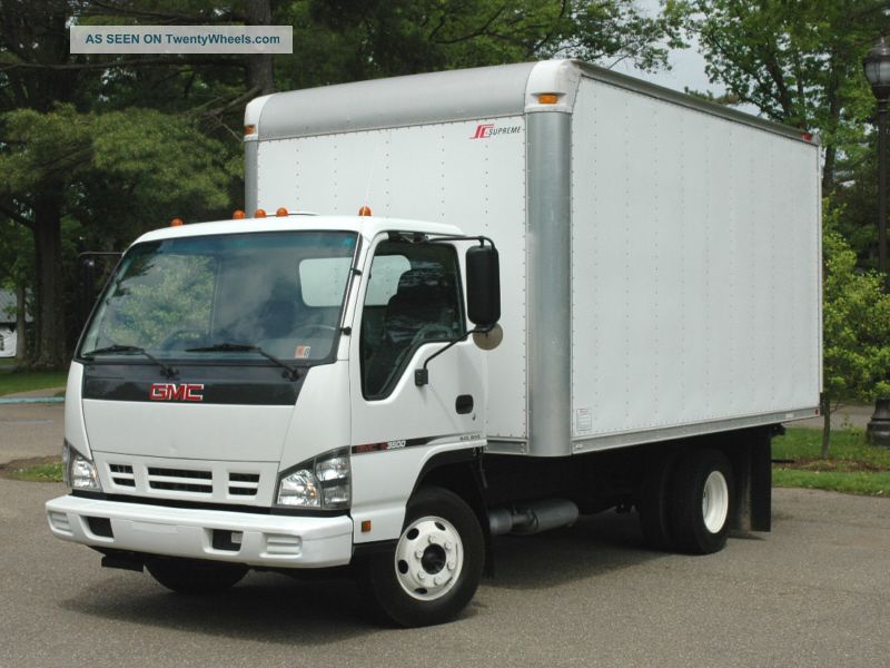 Gmc box truck w3500 #3