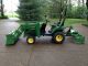 John Deere 2210,  4 X 4,  Tractor,  With Bucket And Box Blade,  Only 604 Hours Tractors photo 1